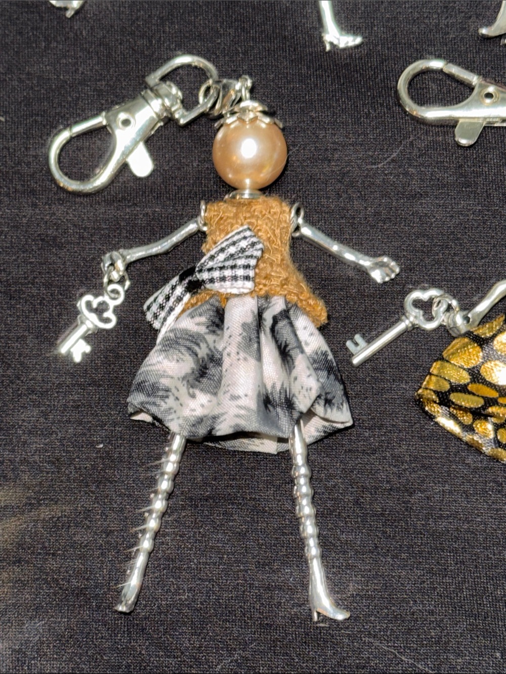 Bag-charm/Keychains - “LITTLE LADIES BAG CHARMS for yourself or as a gift🌺 - Picture 4 of 10
